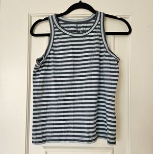 Everlane Cutaway Striped Tank Top Size M